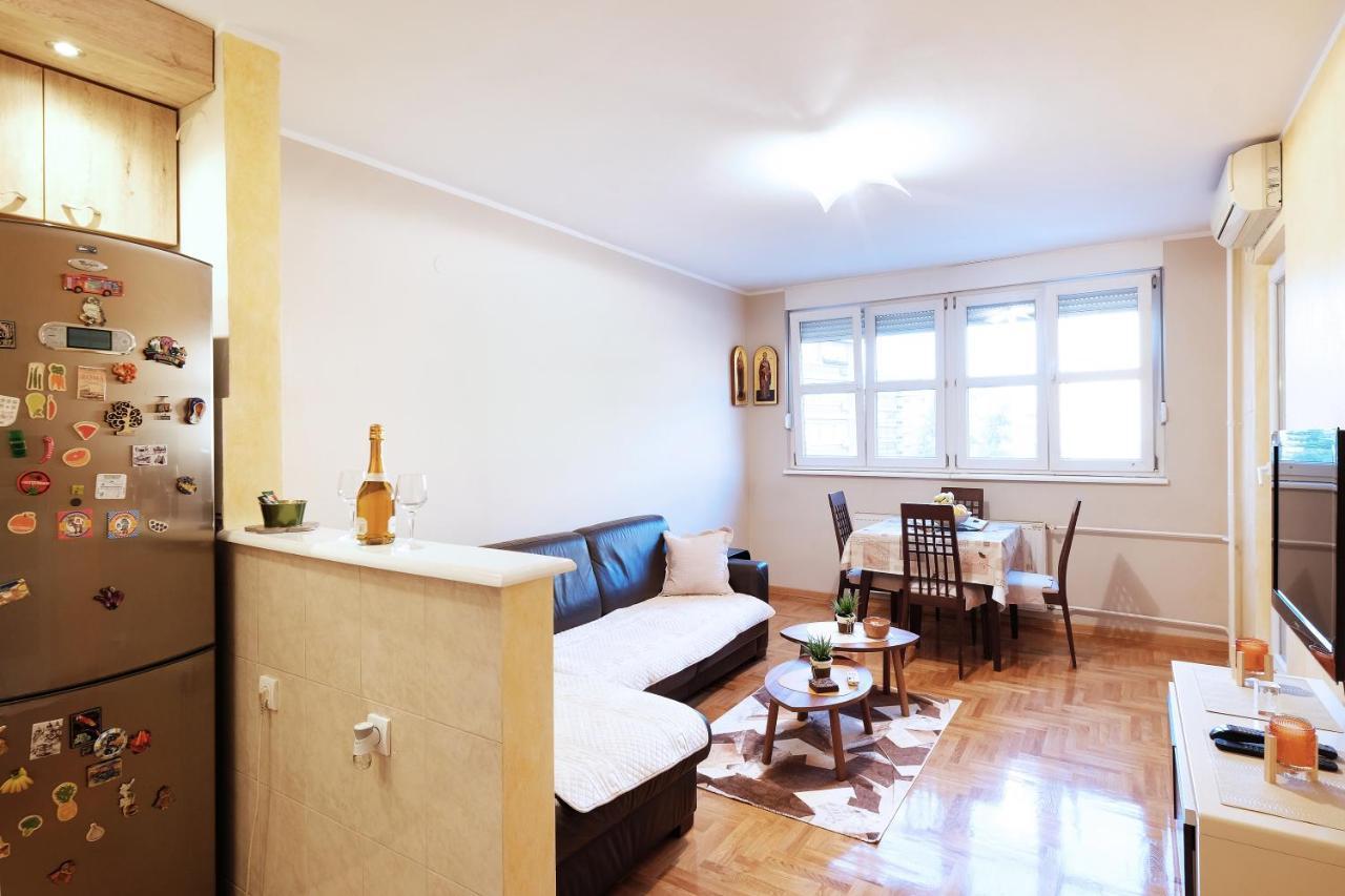 בלגרד Sky City View Apartment & Big Terrace מראה חיצוני תמונה